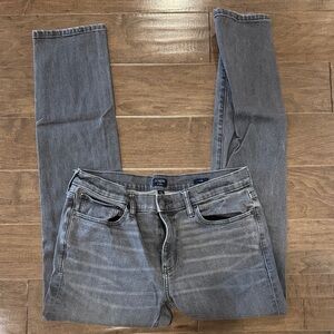 J. Crew Factory Men's Slim Jeans in Gray